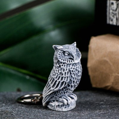 Брелок "Сова" 4,7см, МИКС