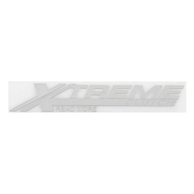 Шильдик металлопластик Skyway "X-TREMECLUTCH", наклейка, серый, 150*25 мм