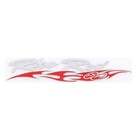 Шильдик металлопластик Skyway "RICEROD", наклейка, красный, 140*25 мм - фото 293549111