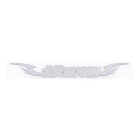 Шильдик металлопластик Skyway "MUGEN", наклейка, серый, 135*10 мм