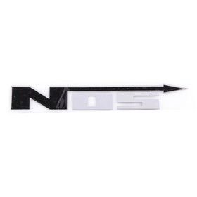 Шильдик металлопластик Skyway "NOS", наклейка, черный, 150*20 мм