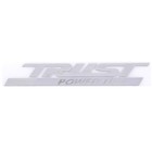 Шильдик металлопластик Skyway "TRUST Power Live", наклейка, серый, 150*25 мм - фото 293549132