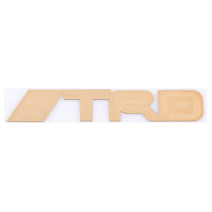 Шильдик металлопластик Skyway "TRD 1", наклейка, желтый, 150*25 мм - Фото 1