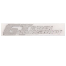Шильдик металлопластик Skyway "GTA'PEX", наклейка, серый, 140*25 мм