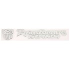 Шильдик металлопластик Skyway "TRANSFORMERS ARMADA", наклейка, серый, 150*25 мм - фото 293549146