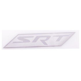 Шильдик металлопластик Skyway "SRT", наклейка, серый, 140*25 мм