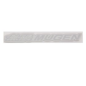 Шильдик металлопластик Skyway "MUGEN 2", наклейка, серый, 140*15 мм