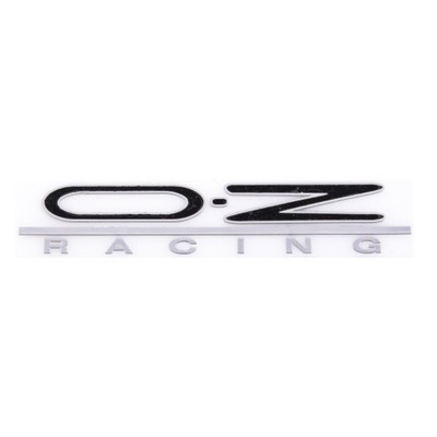 Шильдик металлопластик Skyway "OZ RACING", наклейка, черный, 150*20 мм