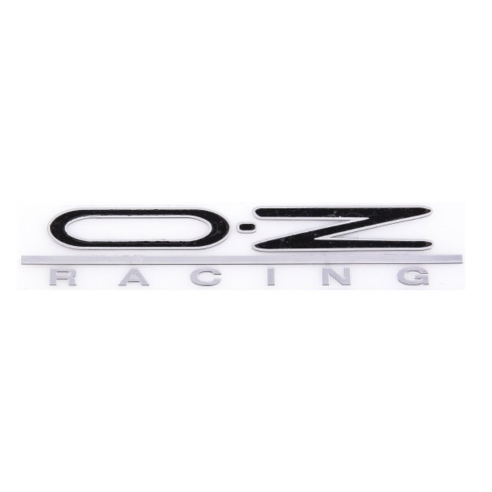 Шильдик металлопластик Skyway "OZ RACING", наклейка, черный, 150*20 мм - Фото 1