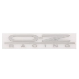 Шильдик металлопластик Skyway "OZ RACING", наклейка, серый, 150*20 мм