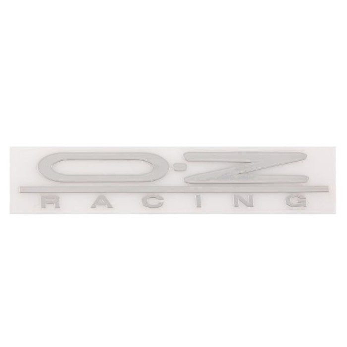 Шильдик металлопластик Skyway "OZ RACING", наклейка, серый, 150*20 мм - Фото 1