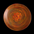 Блюдо интерьерное "Milan Glass", оранжевая, 48 × 48 см - Фото 3