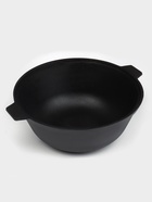 Котел литой Magma, 3 л, стеклянная крышка, чугун - Фото 4