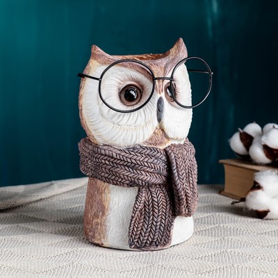 Ваза «Сова в очка×», 22×14×14 см
