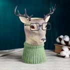 Ваза «Олень в очках», 22×15×26 см - Фото 1