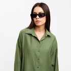Рубашка женская MIST: Classic Collection, размер 44-46, зелёный - Фото 4