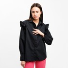 Рубашка женская MIST: Classic Collection, размер 46, чёрный - Фото 4