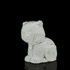 статуэтка "Котик", посеребрение, 7 см - фото 8239146