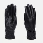 Перчатки женские, безразмерные, без утеплителя, цвет чёрный - фото 9942474