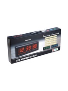 Часы электронные настенные «Соломон», с будильником, 48×19×3 см - Фото 8