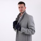 Перчатки мужские, безразмерные, с утеплителем, цвет синий - Фото 4
