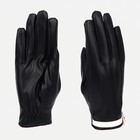 Перчатки женские, безразмерные, с утеплителем, цвет чёрный - фото 319028851