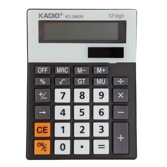 Калькулятор настольный 12-разрядный KD3860B - Фото 1