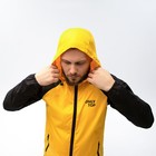 Ветровка ONLYTOP унисекс с сумкой black/yellow, р. 42 - Фото 13