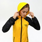 Ветровка ONLYTOP унисекс с сумкой black/yellow, р. 48 7997679 - фото 2395643