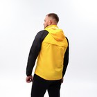 Ветровка ONLYTOP унисекс с сумкой black/yellow, р. 48 7997679 - фото 2395644