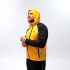 Ветровка ONLYTOP унисекс с сумкой black/yellow, р. 52 - Фото 17