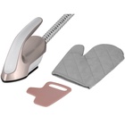 Отпариватель HIBERG GS-5000 H, напольный, 1800 Вт, 2.5 л, 32 г/мин, золотистый - Фото 5