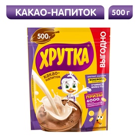 ХРУТКА Какао Напиток  Пакет 500г