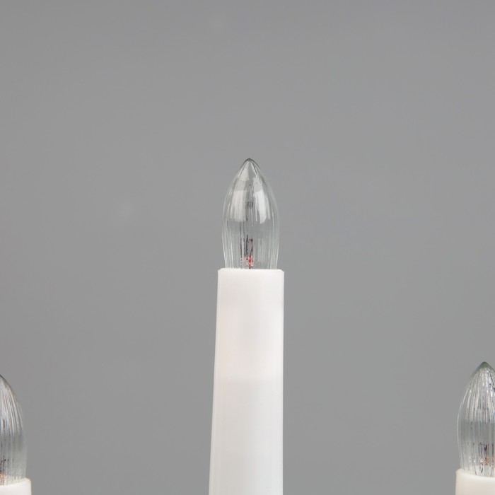 Лампа накаливания для рождественской горки, 3 Вт, цоколь Е10, теплый белый, 2 шт - фото 1898728317