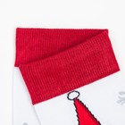 Носки «Дед мороз с мешком», цвет белый, размер 23-27 (38-41) - Фото 3