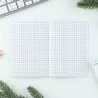 Подарочный набор новогодний, блокнот, карандаши простые 2 шт., наклейки, значок «Волшебство рядом» 7860038 - фото 4735156