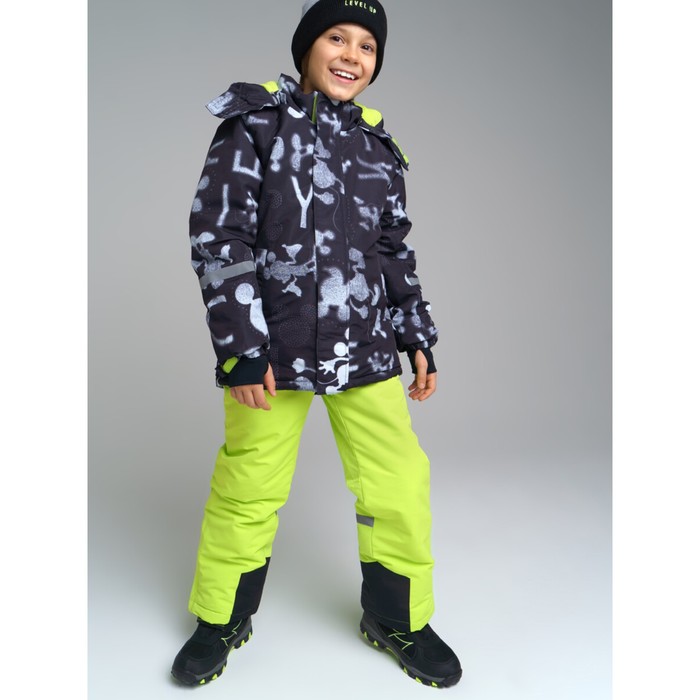 Зимняя куртка из мембранной ткани для мальчика, рост 170 см - Фото 1