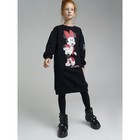 Платье трикотажное, рост 152 см - Фото 3