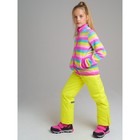 Толстовка из флиса на молнии для девочки, рост 140 см - фото 27793723