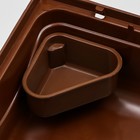 Клетка для грызунов "Пижон", двухэтажная с наполнением 31 х 24 х 29 см, коричневая - Фото 7