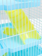 Клетка для грызунов «Пижон», 31×24×40 см двухэтажная. с наполнением, голубая - Фото 10