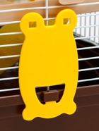 Клетка для грызунов «Пижон», 31×24×40 см двухэтажная. с наполнением, коричневая - Фото 7