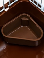 Клетка для грызунов «Пижон», 23×17×17 см, коричневая - Фото 9