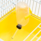 Клетка для грызунов "Пижон", 27 х 21 х 17 см, жёлтая - Фото 5