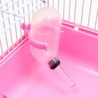 Клетка для грызунов "Пижон", 27 х 21 х 17 см, розовая - Фото 7