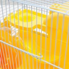 Клетка для грызунов "Пижон", укомплектованная, 27 х 21 х 26 см, жёлтая - Фото 4
