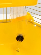 Клетка для грызунов «Пижон», 27×21×26 с. укомплектованная, жёлтая - Фото 8