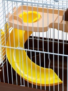 Клетка для грызунов «Пижон», 27×21×26 см укомплектованная, коричневая - Фото 7