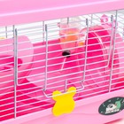 Клетка для грызунов "Пижон", 31 х 24 х 30 см, розовая - Фото 7