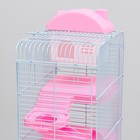 Клетка для мелких грызунов "Пижон", с наполнением, 23 х 17 х 40 см, розовая - Фото 3
